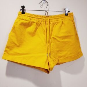 Forever21 yellow short Size L